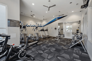 State-of-the-art fitness center